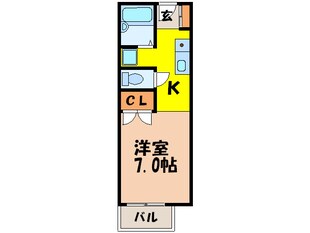 T･ﾊﾟｰｸ ｱﾍﾞﾆｭｰ Ⅰの物件間取画像